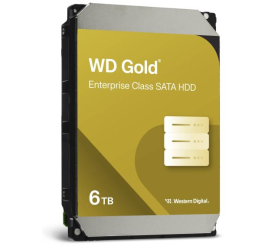 Slika izdelka: WD 6TB Gold 3,5" SATA 6Gb/s 7200rpm 256MB HDD disk