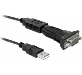 Slika izdelka: Adapter USB => serijski DB09 (RS-232, 9pin) FTDI čip Delock