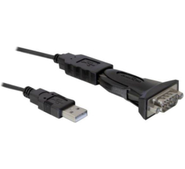Slika izdelka: Adapter USB => serijski DB09 (RS-232, 9pin) FTDI čip Delock