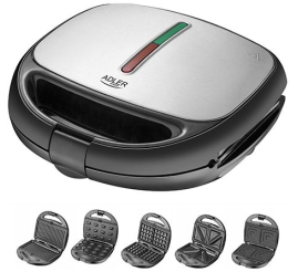 Slika izdelka: Adler multifunkcionalni toaster