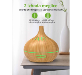 Slika izdelka: Anjou oljni difuzor svetel les ADA023-L