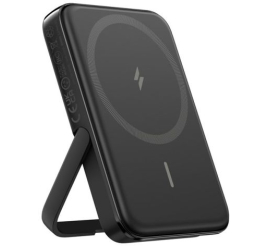 Slika izdelka: Anker 322 MagGo 5000mAh magnetni brezžični powerbank s stojalom, črn
