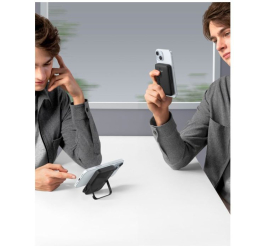 Slika izdelka: Anker 322 MagGo 5000mAh magnetni brezžični powerbank s stojalom, črn