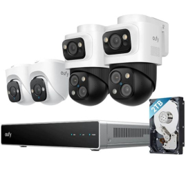 Slika izdelka:  Anker Eufy Security PoE NVR nadzorni sistem S4 (2x eufy E41 + 2x eufy S4)