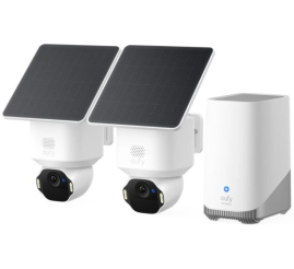 Slika izdelka: Anker Eufy Security SoloCam E42 komplet 2 kamer + HomeBase 3 baza + 2 solarna panela