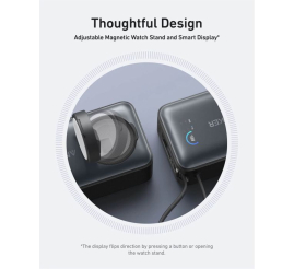 Slika izdelka: Anker MagOn Powerbank 10000 mAh, 35W z vgrajenim kablom in brezžičnim polnjenjem Apple Watch