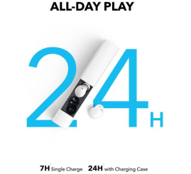 Slika izdelka: Anker Soundcore A30i brezžične slušalke, bele