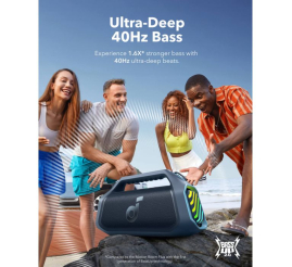 Slika izdelka: Anker Soundcore BOOM 2 Plus prenosni Bluetooth zvočnik, moder