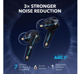 Slika izdelka: Anker Soundcore Liberty 4 Pro brezžične slušalke, svetlečo črne