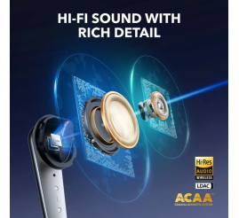 Slika izdelka: Anker Soundcore Liberty 4 Pro brezžične slušalke, svetlečo modre