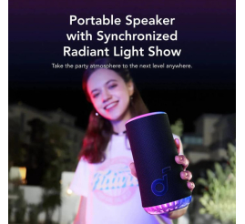 Slika izdelka: Anker Soundcore prenosni Bluetooth zvočnik Glow, moder