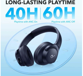 Slika izdelka:  Anker Soundcore Q20i naglavne bluetooth slušalke, modre