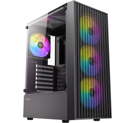 Slika izdelka: ANTEC AX27 RGB ELITE Midi-T ATX okno gaming črno ohišje