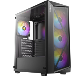 Slika izdelka: ANTEC AX67 ARGB Midi-T ATX okno gaming črno ohišje
