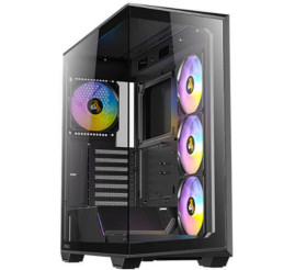 Slika izdelka: ANTEC C3 ARGB Mid-Tower okno črno gaming ohišje