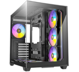 Slika izdelka: ANTEC C5 ARGB Mid-Tower okno črno gaming ohišje