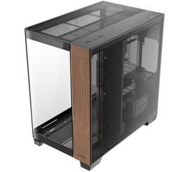 Slika izdelka: ANTEC C8 Curve Wood Full-Tower okno leseno črno/rjavo gaming ohišje