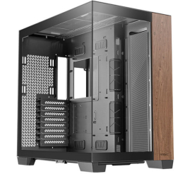 Slika izdelka: ANTEC C8 Wood Full-Tower okno črno/rjavo gaming ohišje