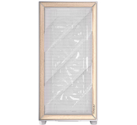 Slika izdelka: ANTEC Flux midi-ATX okno leseno belo/rjavo gaming ohišje