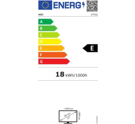 Slika izdelka: AOC 27P2Q 27" IPS FHD 75Hz monitor