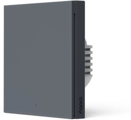 Slika izdelka: AQARA pametno enojno stensko stikalo H1 EU brez nevtralnega vodnika, WS-EUK01 GREY