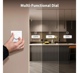 Slika izdelka: AQARA zatemnilno stikalo H2 (KD-R01D-W), belo