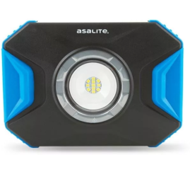 Slika izdelka: ASALITE LED 10W polnilni reflektor 1300Lm + 2x18650 2200mAh baterije