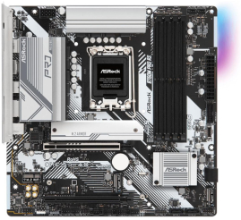Slika izdelka: ASROCK B760M Pro RS LGA1700 4xDDR5 ATX osnovna plošča