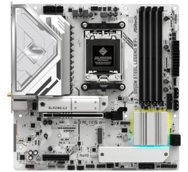 Slika izdelka: ASROCK B850M Steel Legend WiFi AM5 4xDDR5 mATX osnovna plošča