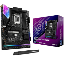 Slika izdelka: ASROCK B860 Lightning WiFi LGA1851 4xDDR5 ATX osnovna plošča