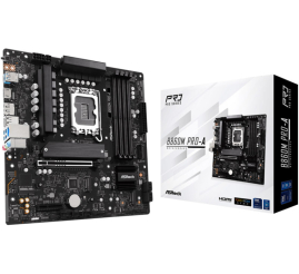 Slika izdelka: ASROCK B860M Pro-A LGA1851 4xDDR5 mATX osnovna plošča