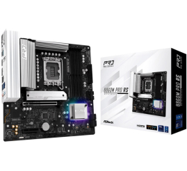 Slika izdelka: ASROCK B860M Pro RS LGA1851 4xDDR5 mATX osnovna plošča