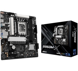 Slika izdelka: ASROCK B860M-X LGA1851 mATX osnovna plošča