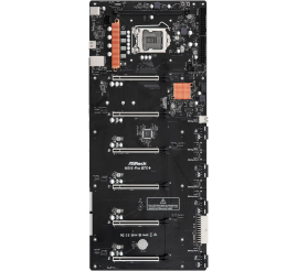 Slika izdelka: ASROCK H510 Pro BTC+ DDR4 32GB LGA1200 (90-MXBGL0-A0UAYZ) mining ATX osnovna plošča