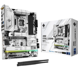 Slika izdelka: ASROCK Z890 Steel Legend WIFI LGA1851 DDR5 gaming RGB ATX osnovna plošča
