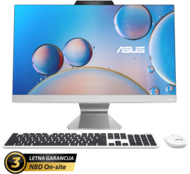 Slika izdelka: ASUS A3402 23,8" (60,45cm) FHD i7-1355U 16GB 512GB Windows 11 Pro tipkovnica + miška bel AIO računalnik A3402WVA-WB73C0X