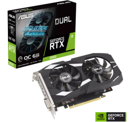 Slika izdelka: ASUS Dual GeForce RTX 3050 OC 6GB GDDR6 (90YV0K60-M0NA00) grafična kartica