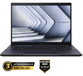 Slika izdelka: ASUS ExpertBook B3 14" (35,56cm) WQXGA Intel i7 1355U 16GB 1TB Windows 11 Pro RTX2050 (B3404CVF-WB75D0X) prenosni računalnik 