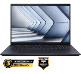 Slika izdelka: ASUS ExpertBook B3 16" (40,64cm) WUXGA Core i5-1335U 16GB 1TB Windows 11 Home (B3604CVA-WB53D0H) prenosni računalnik