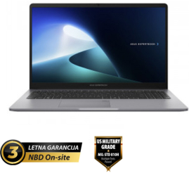 Slika izdelka: ASUS ExpertBook P1 15,6" (39,62cm) FHD Ryzen 7 7735HS 16GB 1TB prenosni računalnik Windows 11 Home (PM1503CDA-WB83D0H)