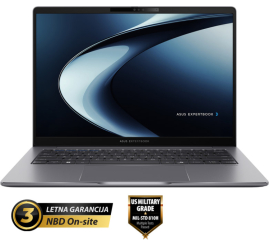 Slika izdelka: ASUS ExpertBook P3 14" (35,56cm) WUXGA Core i7-13620H 32GB 1TB Windows 11 Pro prenosni računalnik P3405CVA-WB75D1X