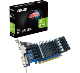 Slika izdelka: ASUS Geforce GT 710 2GB DDR5 EVO Silent low profile GT710-SL-2GD5-BRK-EVO grafična kartica