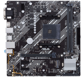 Slika izdelka: ASUS PRIME B450M-K II AM4 USB 3.2 Gen1 mATX osnovna plošča