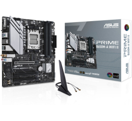 Slika izdelka: ASUS Prime B650M-A WiFi II AM5 DDR5 ARGB mATX osnovna plošča