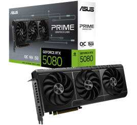 Slika izdelka: ASUS Prime Gaming GeForce RTX 5080 OC 16GB GDDR7 PRIME-RTX5080-O16G gaming grafična kartica