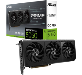 Slika izdelka: ASUS Prime GeForce RTX 5050 OC 8GB GDDR6 (PRIME-RTX5050-O8G) grafična kartica