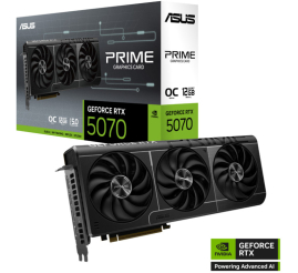 Slika izdelka: ASUS PRIME GeForce RTX 5070 Ti OC 16GB GDDR7 (PRIME-RTX5070TI-O16G) grafična kartica
