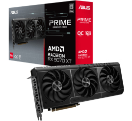 Slika izdelka: ASUS Prime Radeon RX 9070 XT GDDR6 OC (PRIME-RX9070XT-O16G) grafična kartica