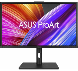 Slika izdelka: ASUS ProArt Display OLED PA27DCE-K profesionalni monitor - 27" (26.9" viewable), OLED,3840x2160  srgb99% USB-C PD 80W, HDMI, Hardware Calibration, Calman Ready, ColourSpace Integration