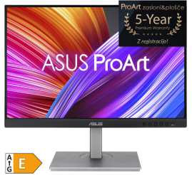 Slika izdelka: ASUS ProArt PA248CNV 61,21cm (24,1") WUXGA 16:10 IPS DP/HDMI/USB-C HDR10 100% sRGB zvočniki profesionalni monitor